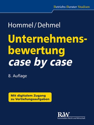cover image of Unternehmensbewertung case by case